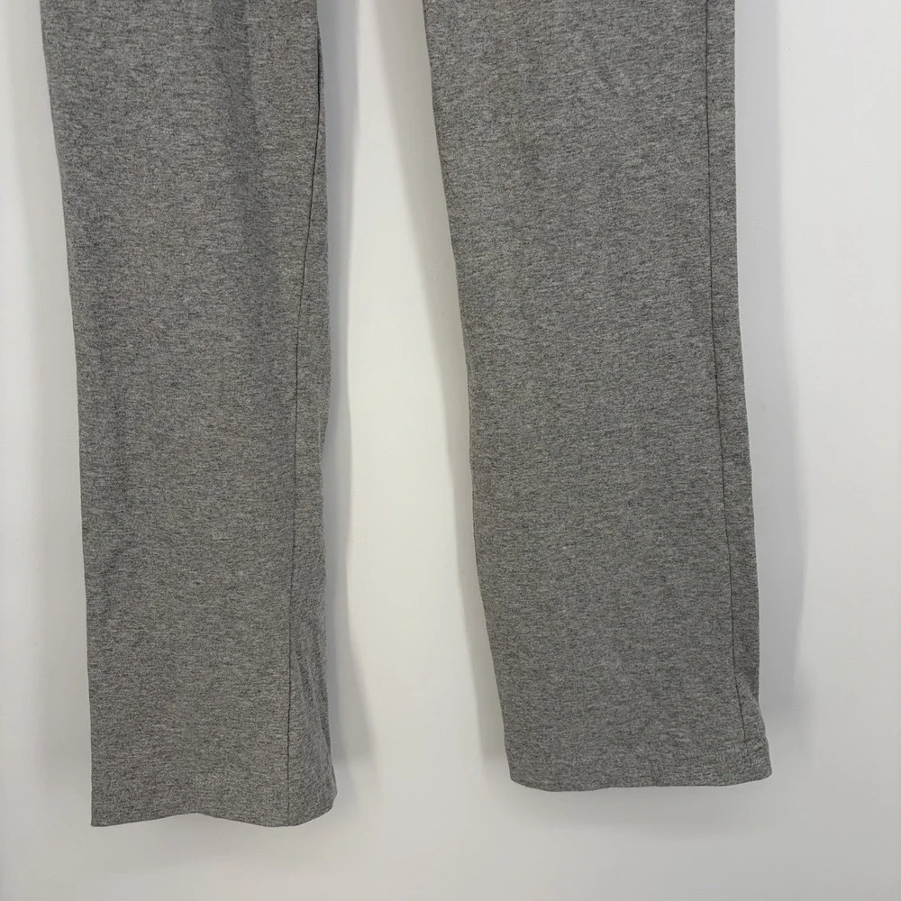 New Champion Men's Small Jersey Open-Bottom Pants Gray Athleisure Gym Pockets